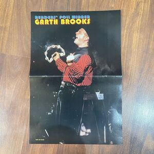 Vintage Country Music Magazine Poster Garth Brook 2 Side 8x10.5‎ Billy Ray Clint